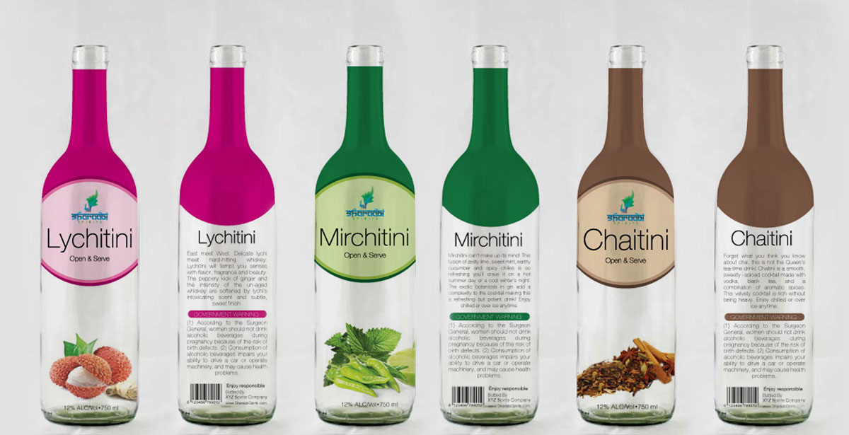 Packaging Design by shaheen for Sharaabi Spirits | Design #1940298