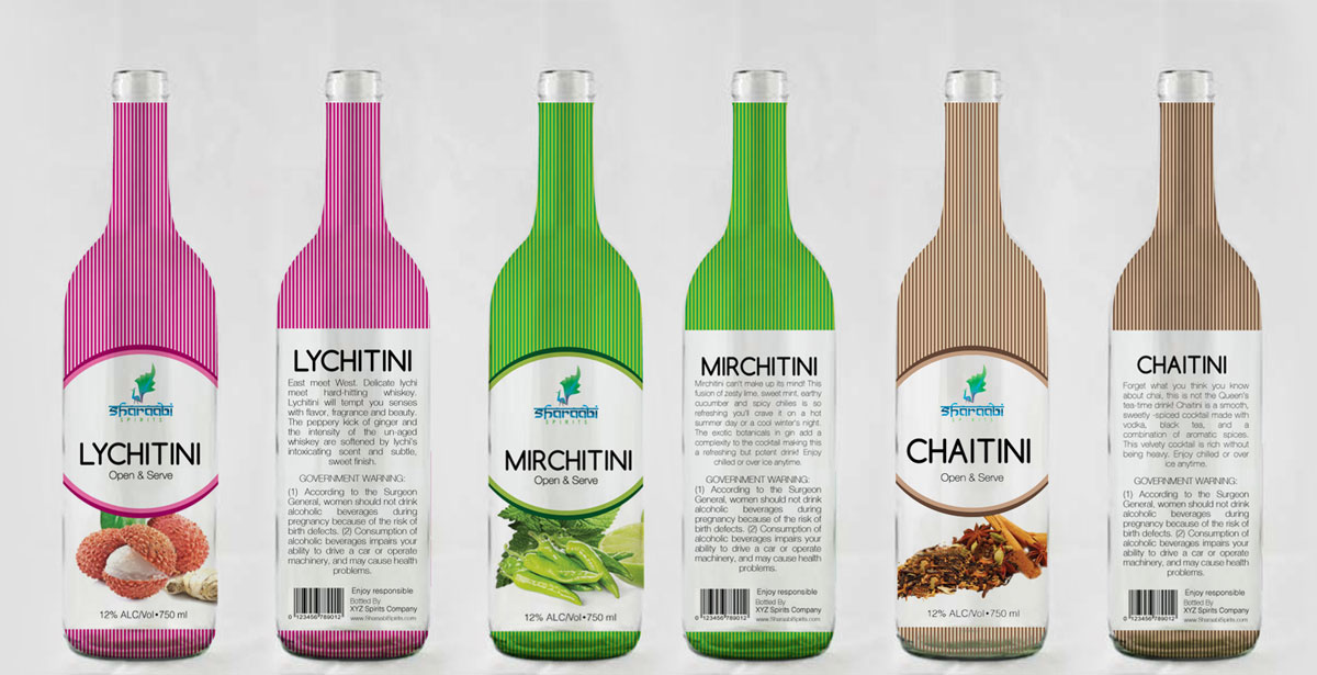 Packaging Design by shaheen for Sharaabi Spirits | Design #1940350