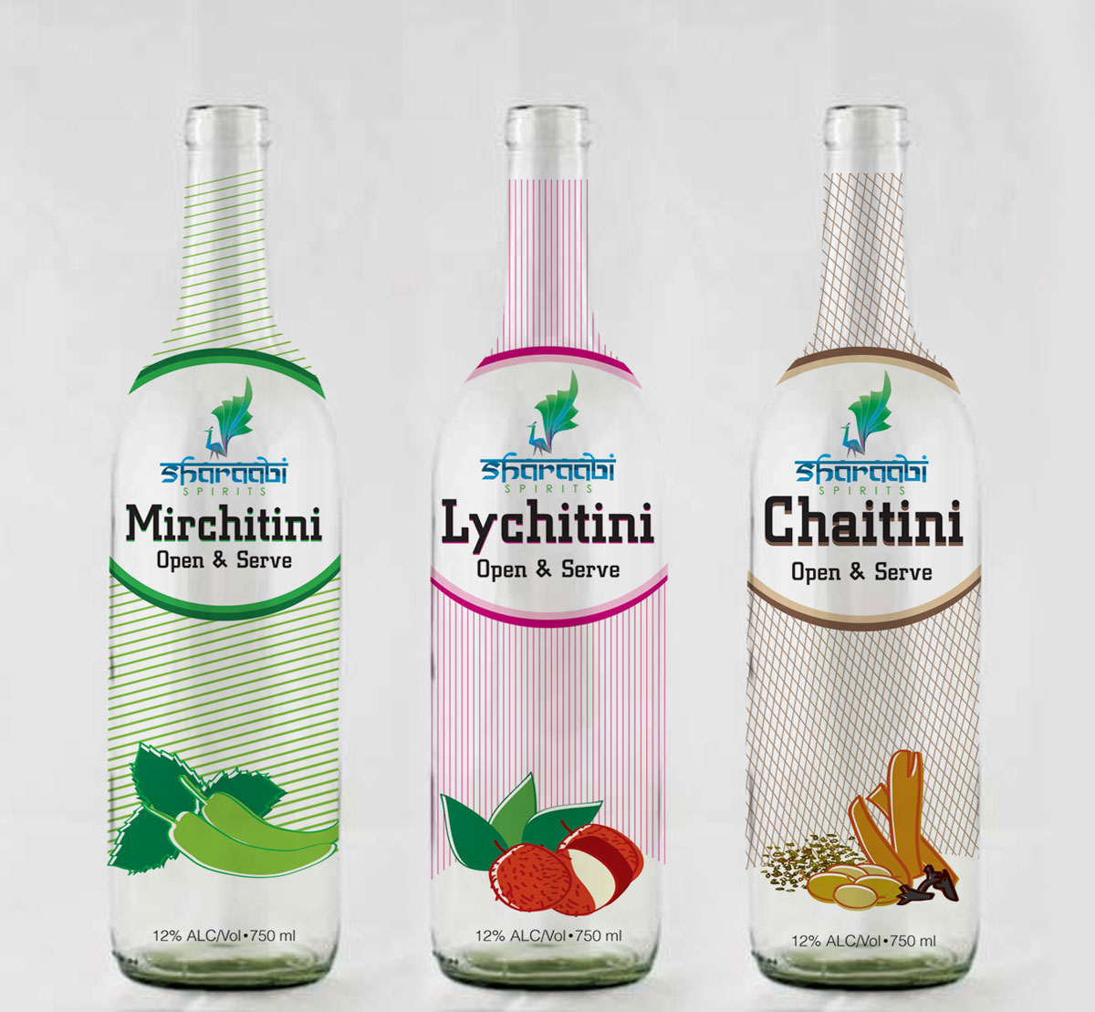 Packaging Design by shaheen for Sharaabi Spirits | Design #1956356