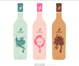 Label Design for RTD Cocktail Line Sharaabi Spirits | Diseño de Empaque por MergeStudio