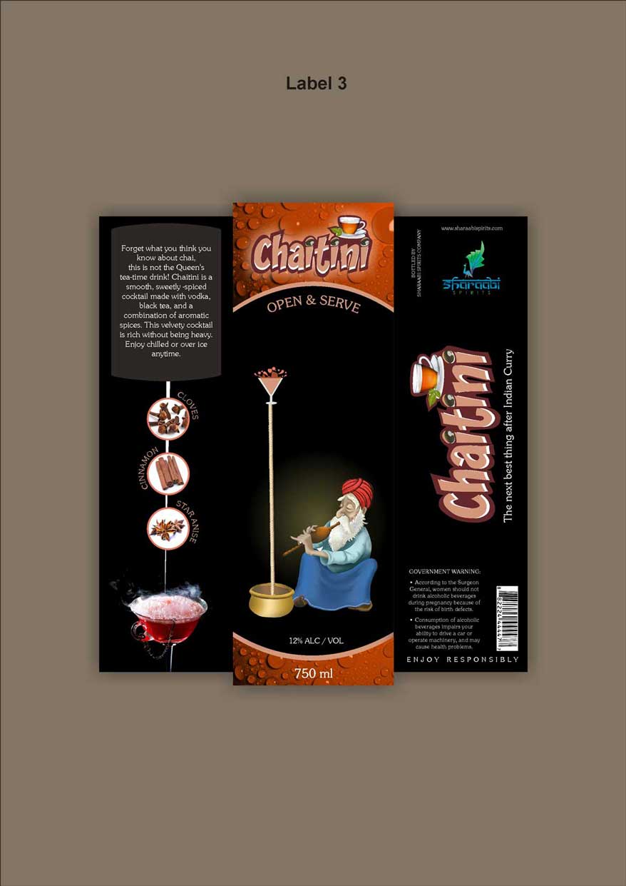 Packaging Design by Parvez for Sharaabi Spirits | Design #1940802