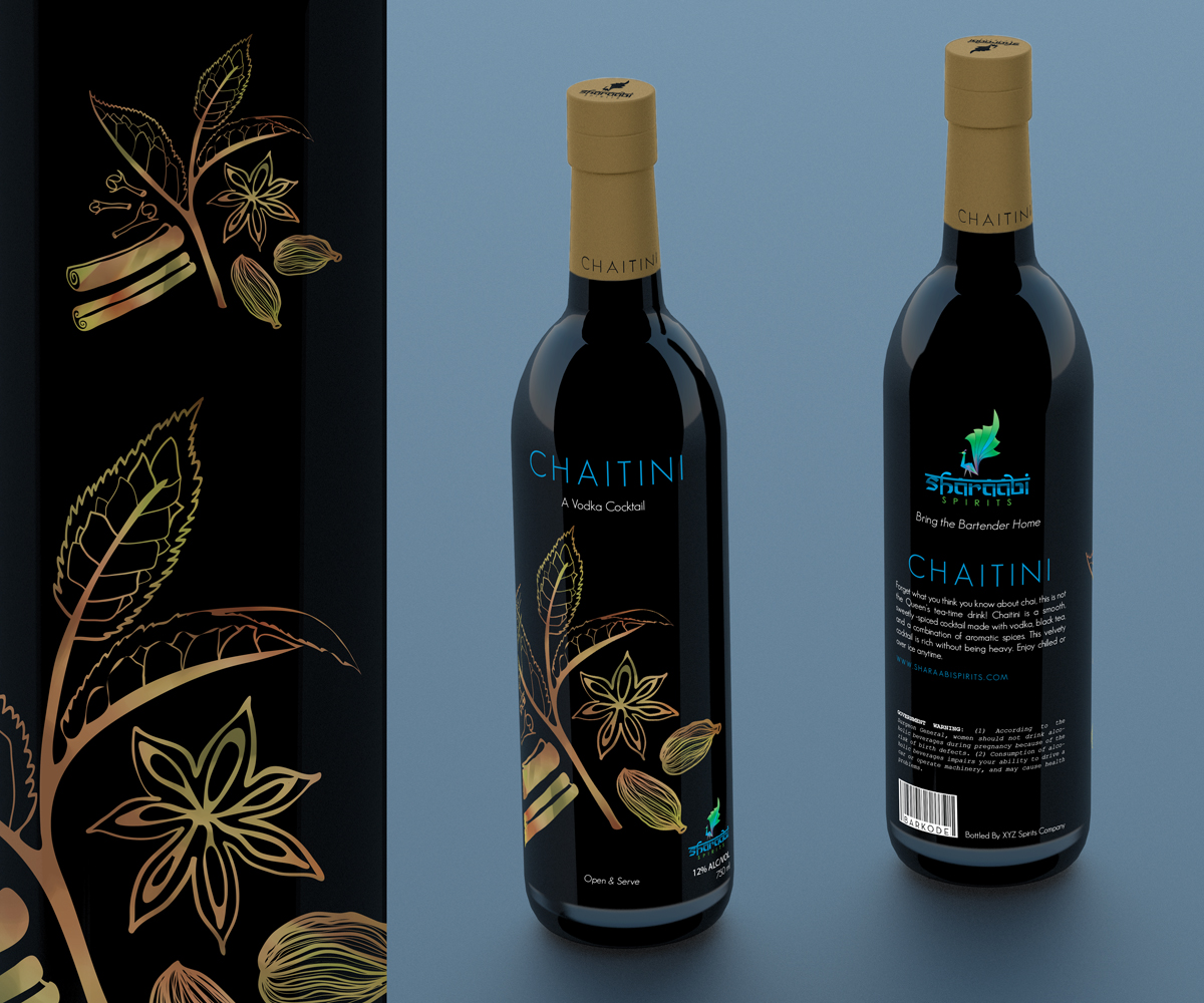 Packaging Design by Bogi for Sharaabi Spirits | Design #1953113