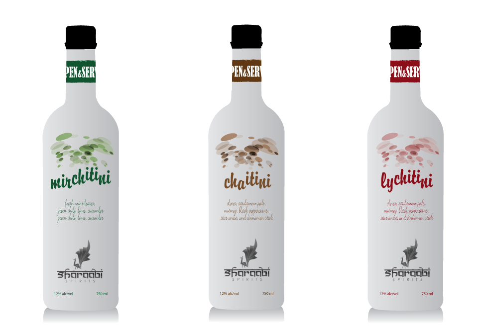 Packaging Design by Marcelo K. for Sharaabi Spirits | Design #1935248