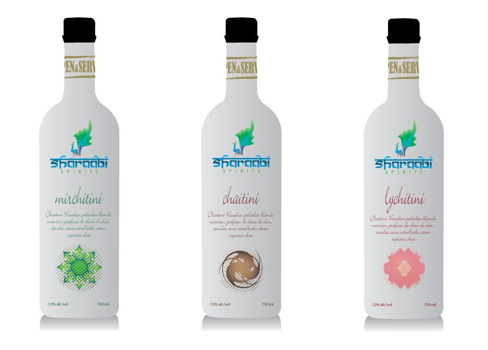 Packaging Design by Marcelo K. for Sharaabi Spirits | Design #1935251