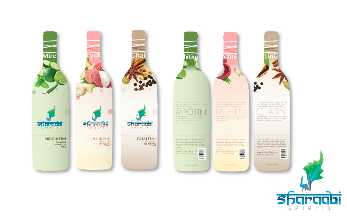 Packaging Design by CarolC for Sharaabi Spirits | Design #1937259