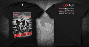 Tshirt design for top North American Granfondo Cycling Event