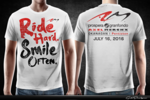 T-shirt Design by gekgrfx for Axel Merckx Events Inc. | Design: #7747760
