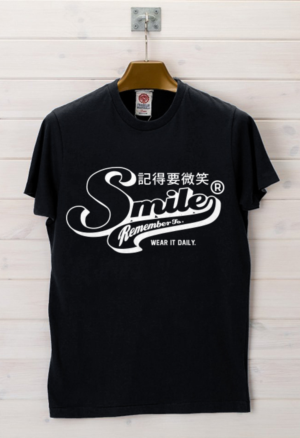 An apparel company launching new design with theme to let the world smile big time! | Diseño de Camiseta por OR-PiXEL STUDIO ™