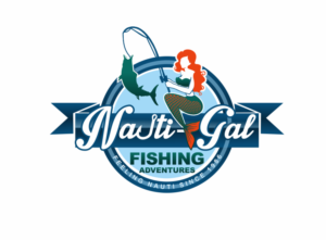 Logo Design by ciolena for Nauti-Gal Fishing Adventures | Design: #7717986