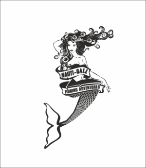 Logo Design by ciolena for Nauti-Gal Fishing Adventures | Design: #7772568
