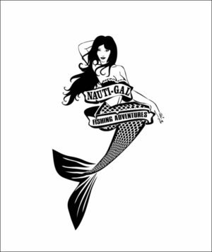 Logo Design by ciolena for Nauti-Gal Fishing Adventures | Design: #7867566