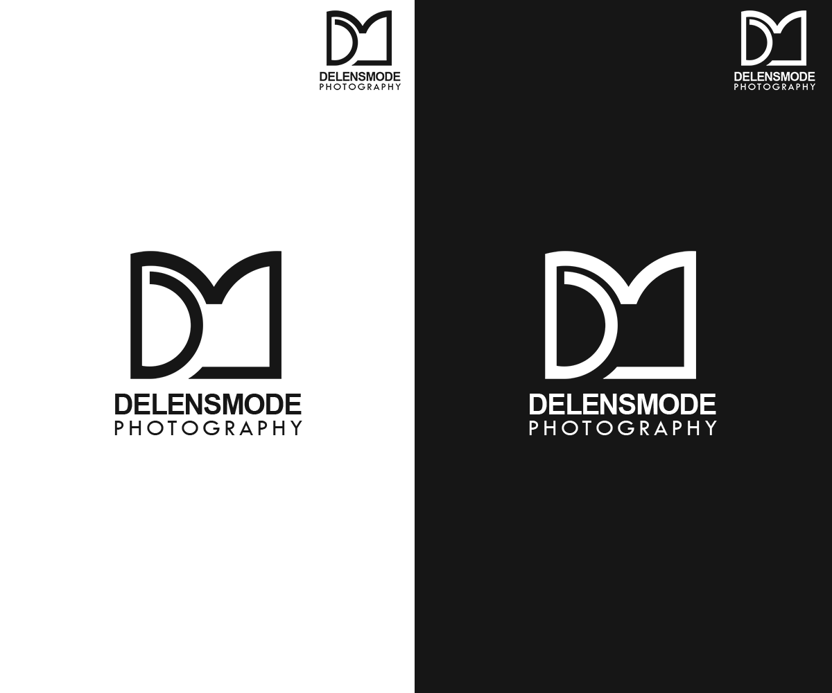 Logo Design by DEZIGN RABBIT for DelensMode Photography | Design #7904137