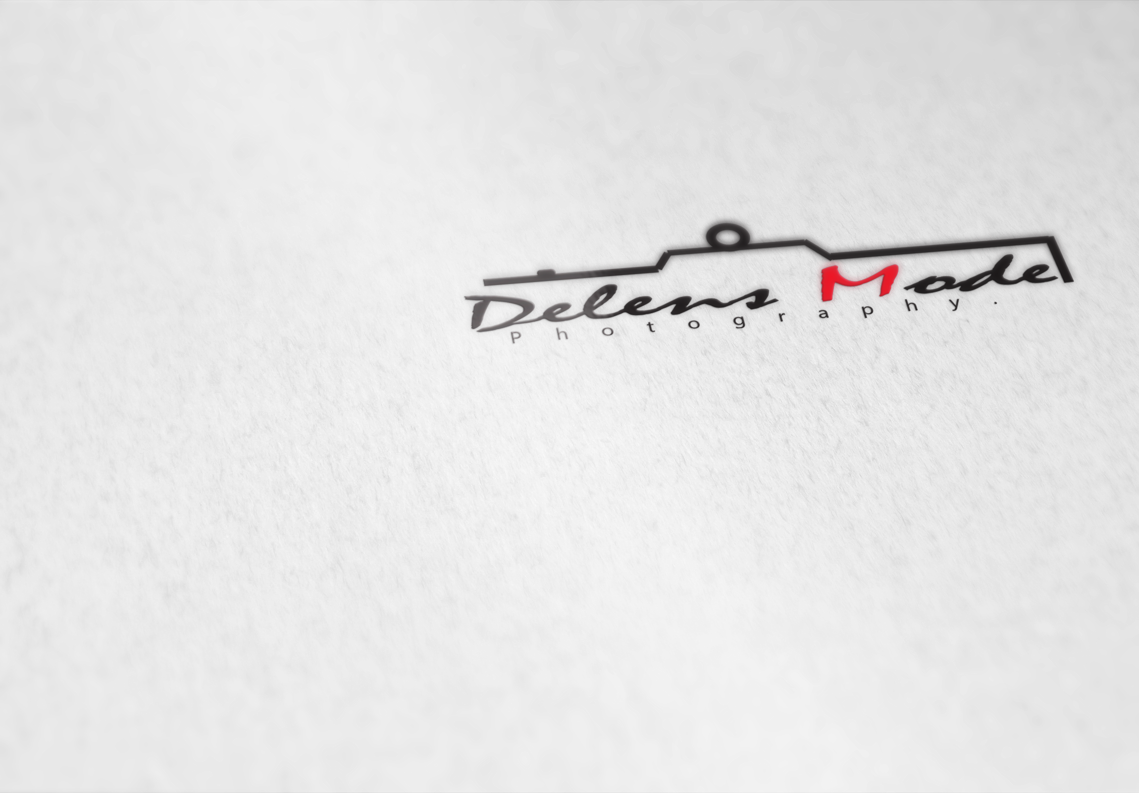 Diseño de Logo por Uzair Shahid para DelensMode Photography | Diseño #7919132