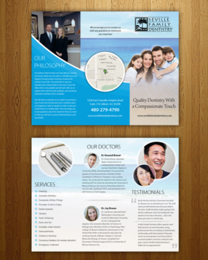 Brochure Design by pivotaldesign.biz for this project | Design #7813991