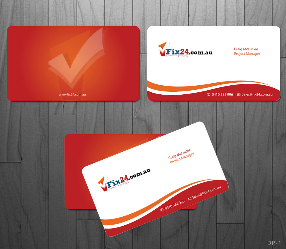 Visitenkarten-Design von DesPak für Www.Fix24.com.au | Design #1921564