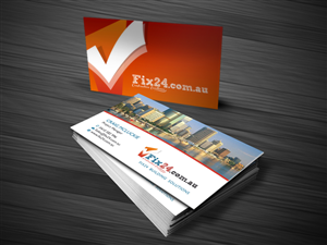 Business Card Design by Atvento Graphics for Www.Fix24.com.au | Design: #1912197