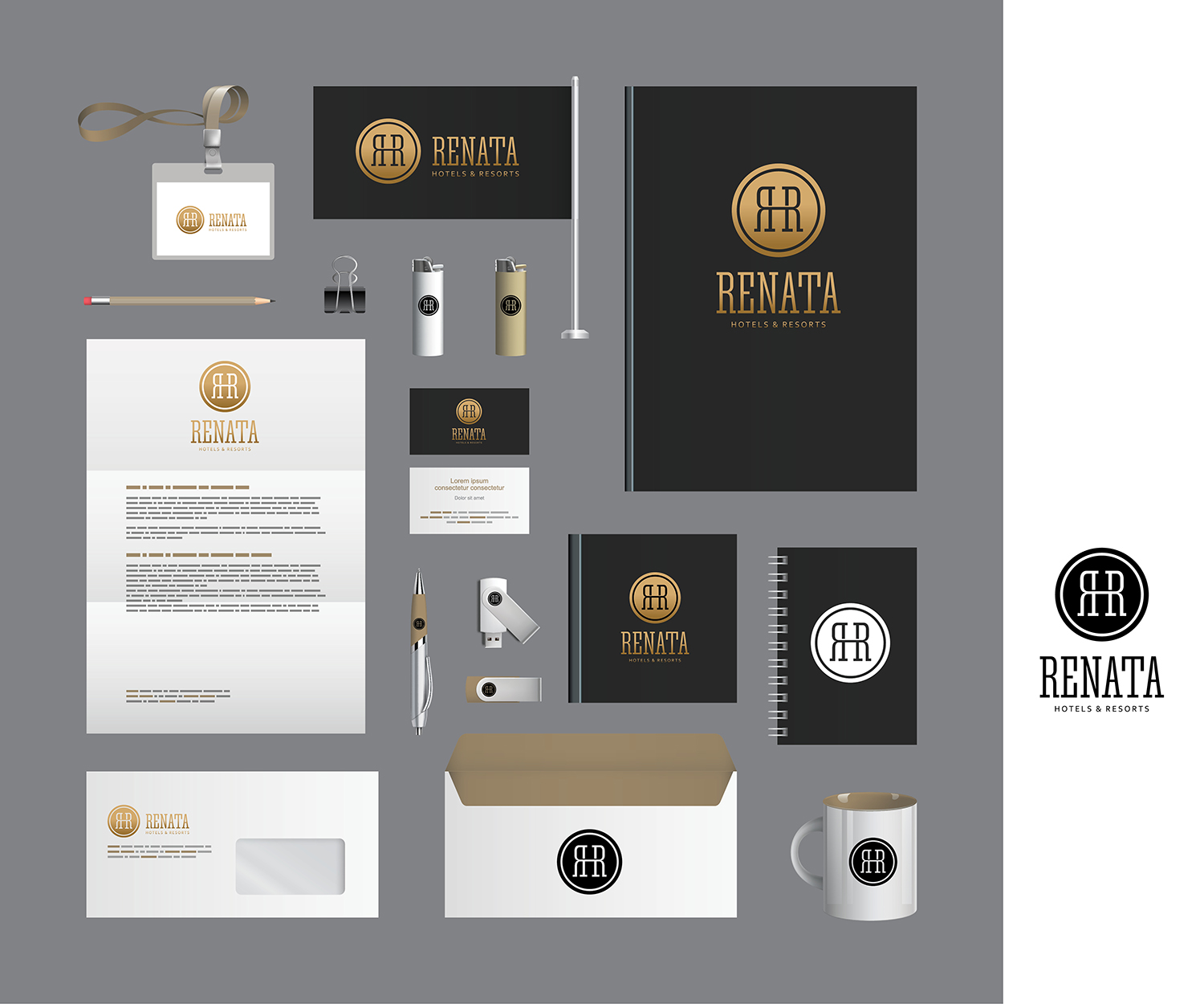 Diseño de Logo por RoundYellow para Renata Hotels & Resorts | Diseño #9521621