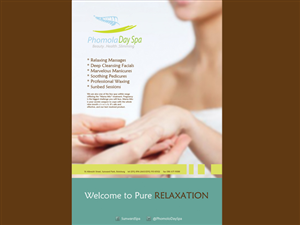 Design de Poster par LimeBright pour Phomola Day Spa | Design #387715