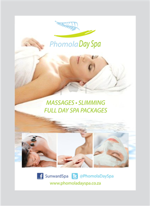 Poster Design by Atvento Graphics for Phomola Day Spa | Design: #386337