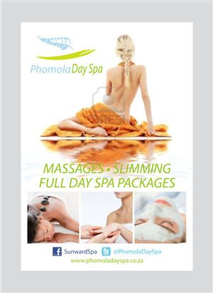 Poster Design by Atvento Graphics for Phomola Day Spa | Design: #386339