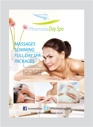 Poster Design by Atvento Graphics for Phomola Day Spa | Design: #386342