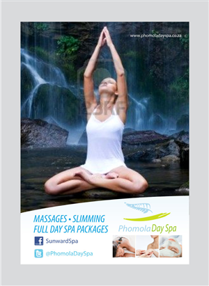 Poster Design by Atvento Graphics for Phomola Day Spa | Design: #386345