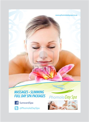 Poster Design by Atvento Graphics for Phomola Day Spa | Design: #386348