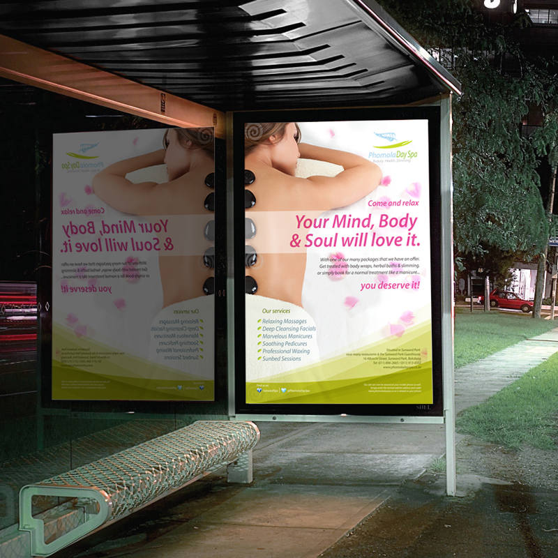 Diseño de Póster por Craig Steel Design para Phomola Day Spa | Diseño #388414