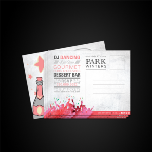 Postcard Design by uk for Park Winters | Design: #7754633