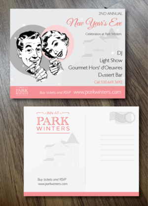 Postcard Design by alex989 for Park Winters | Design: #7676725