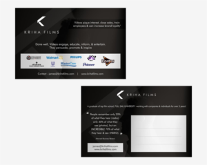 Design de Carte Postale par INDIAN_Ashok pour Kriha Films | Design : #7694455