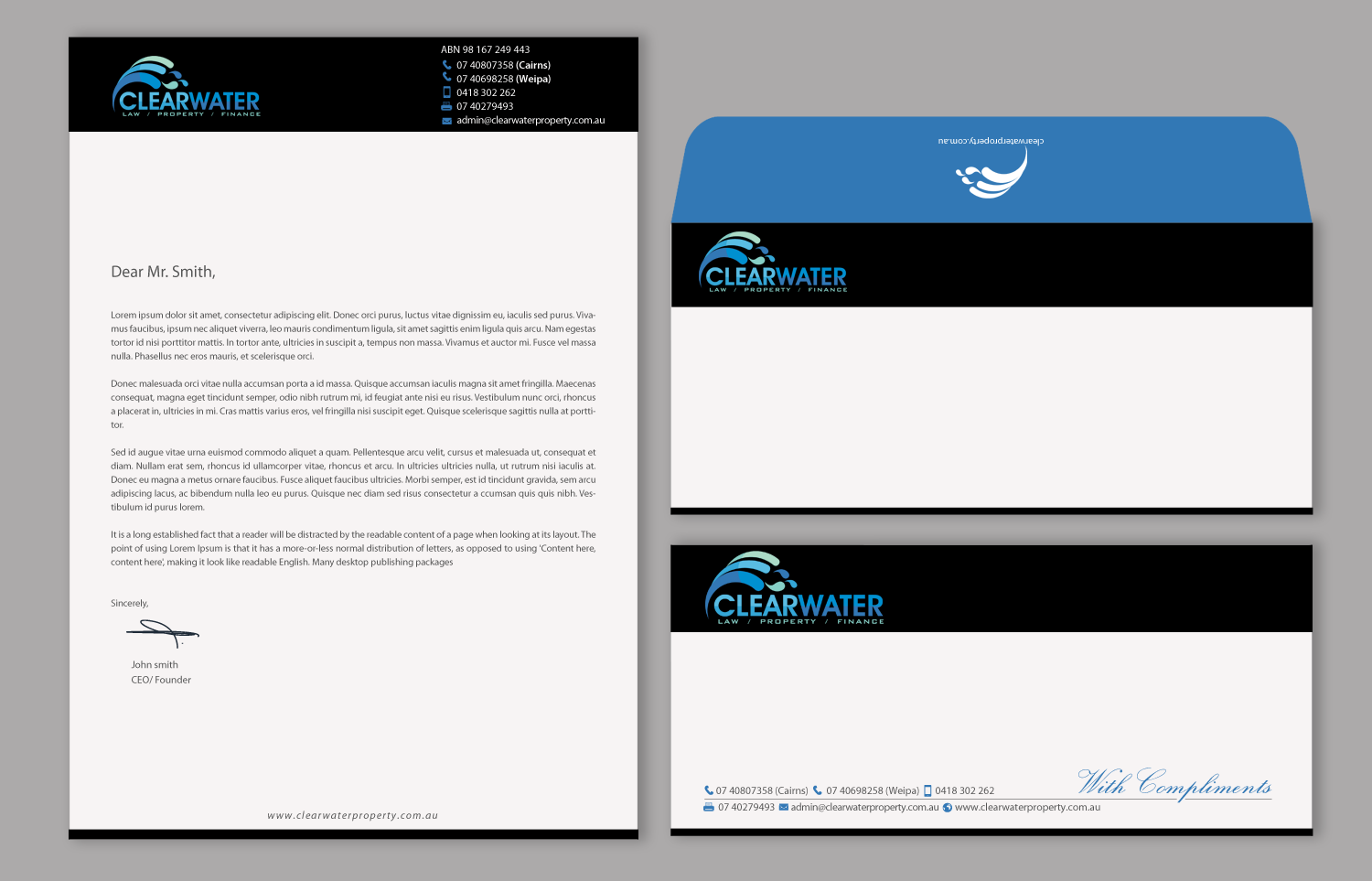 Stationery Design by chandrayaan.creative for this project | Design #9934831