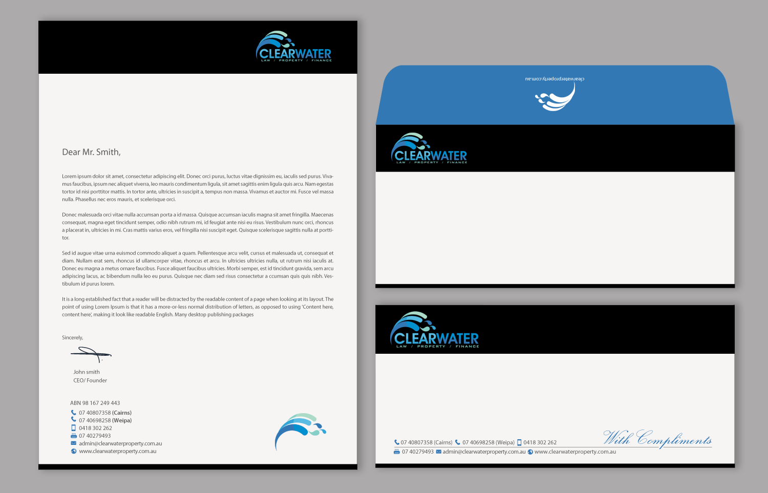 Stationery Design by chandrayaan.creative for this project | Design #9934832