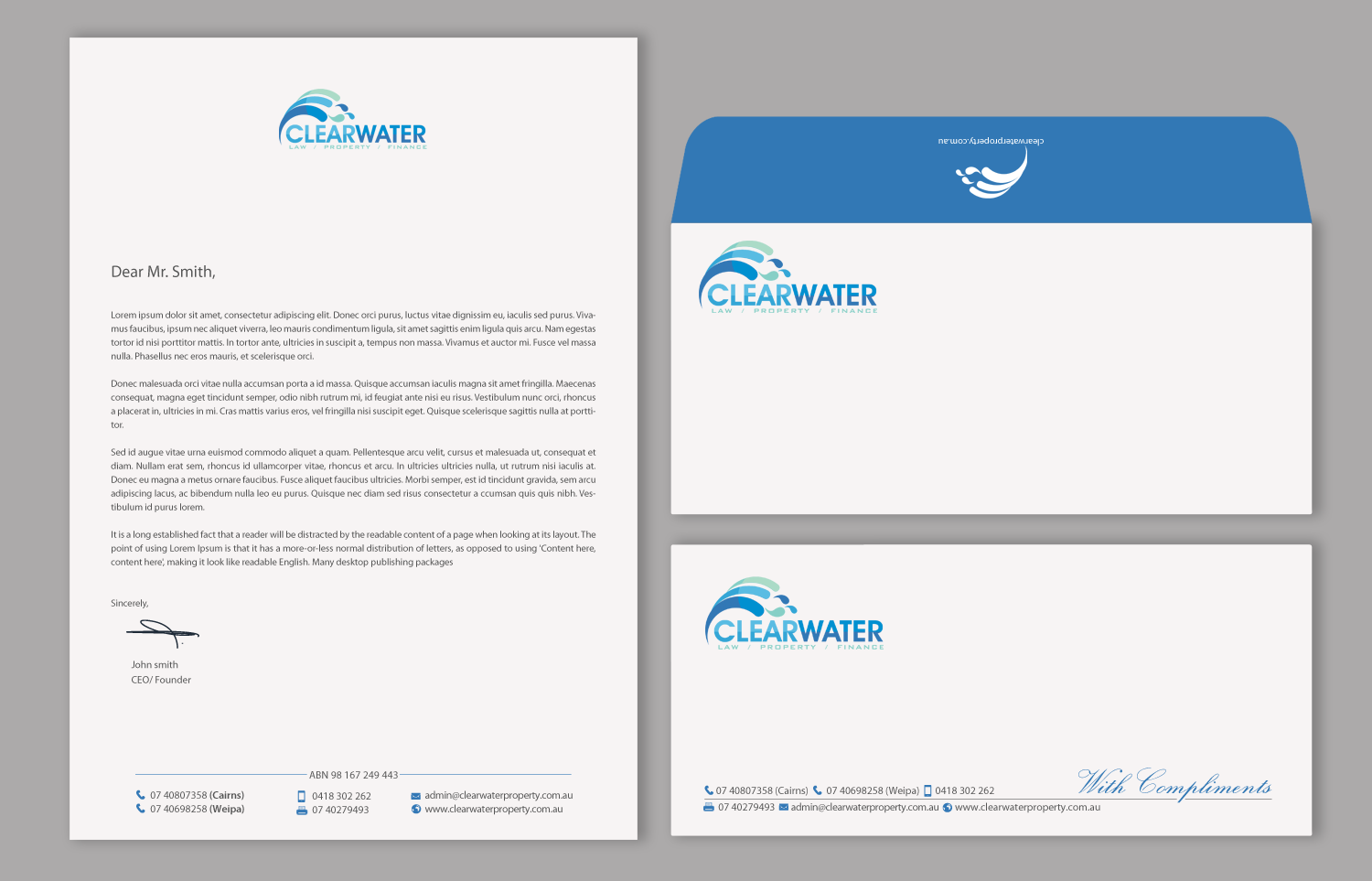 Stationery Design by chandrayaan.creative for this project | Design #9934847