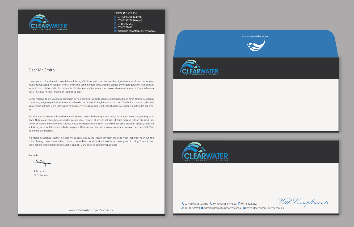 Stationery Design by chandrayaan.creative for this project | Design #9935820