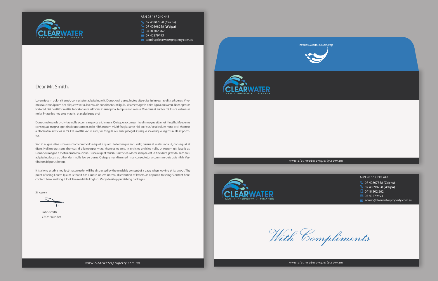 Stationery Design by chandrayaan.creative for this project | Design #9935823