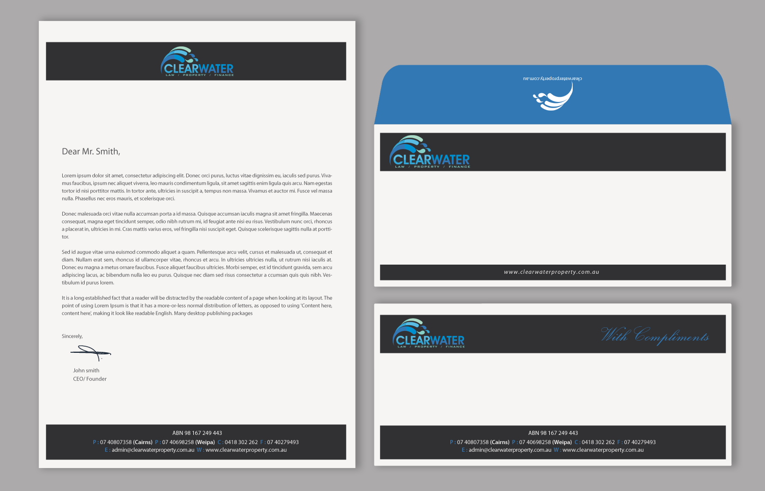 Stationery Design by chandrayaan.creative for this project | Design #9935827