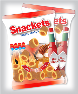 Packaging Design by viccap2002 for Crispier Foods | Design: #1974509