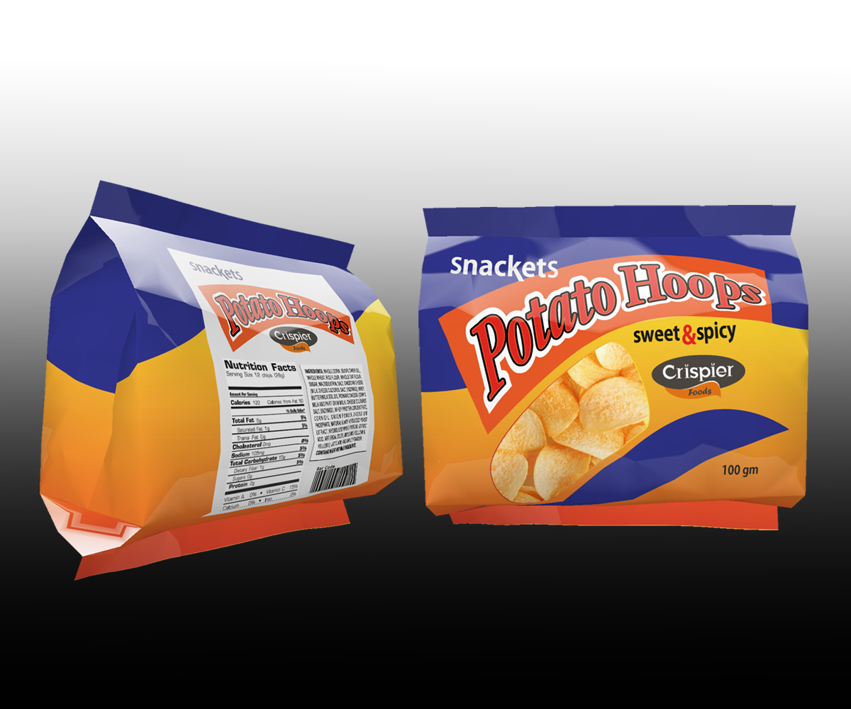 Packaging Design by Cari Lopez for Crispier Foods | Design #1949496