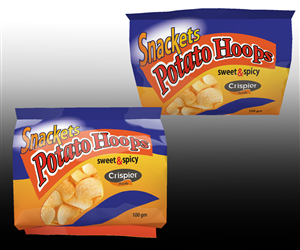 Packaging Design by Cari Lopez for Crispier Foods | Design: #1954337