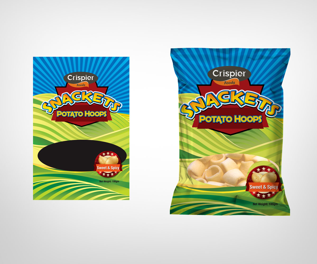 Packaging Design by Khoo for Crispier Foods | Design #1919922