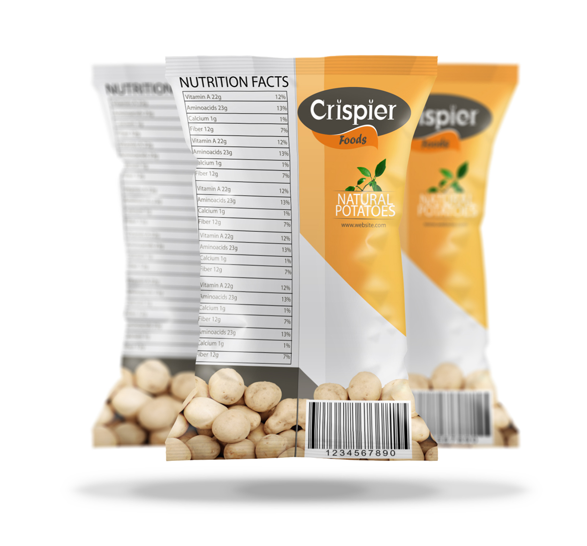 Packaging Design by caliniks for Crispier Foods | Design #1972567