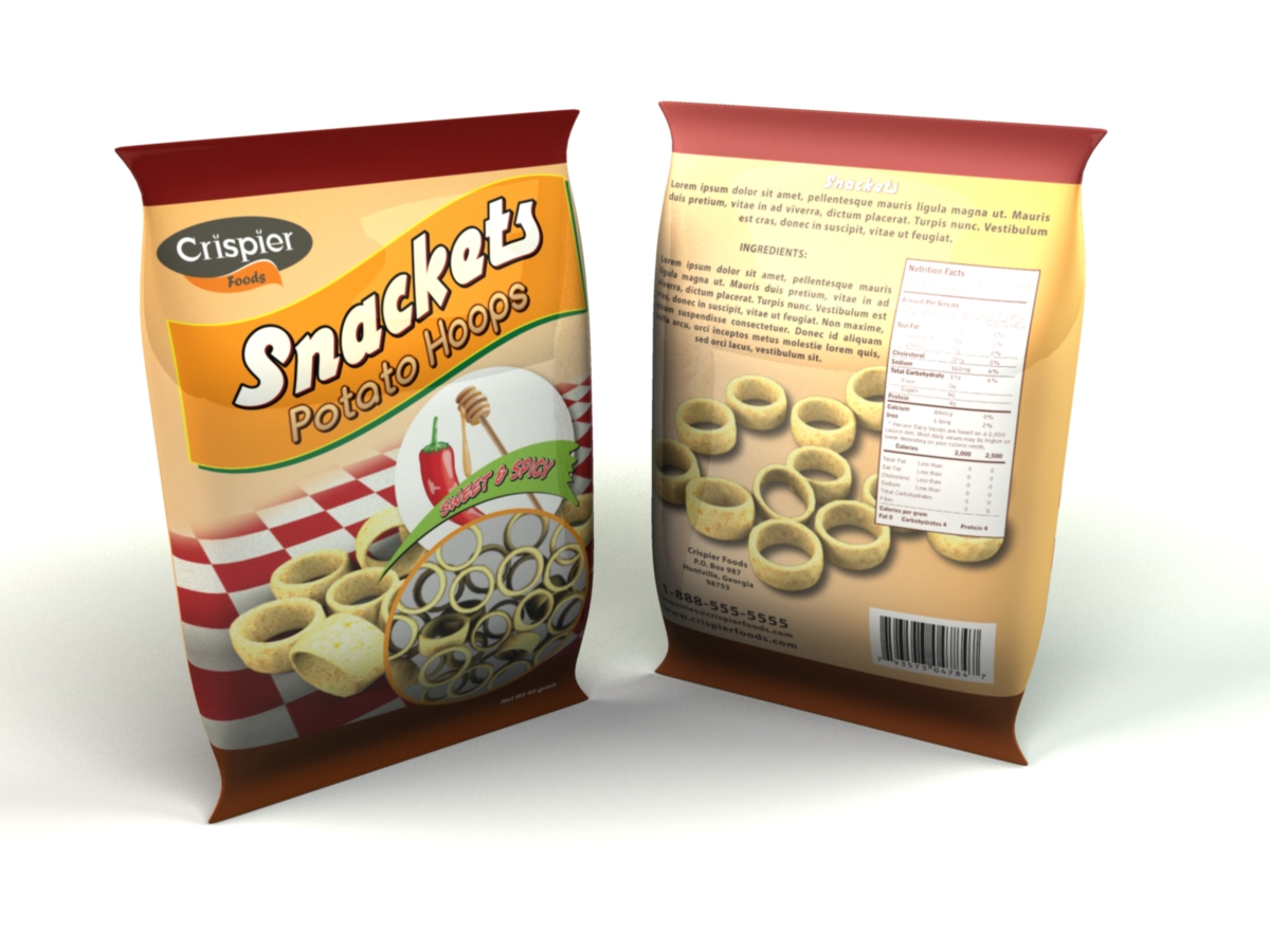 Packaging Design by Kings Bishop Design for Crispier Foods | Design #1917493