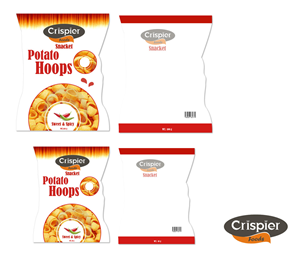 Packaging Design by CarolC for Crispier Foods | Design: #1932114