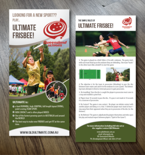 Flyer-Design von alex989 für QLD Ultimate | Design: #7713499