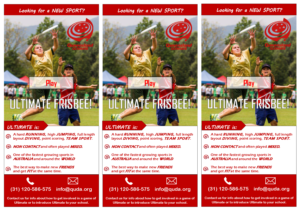 Flyer-Design von Isak für QLD Ultimate | Design: #7760116