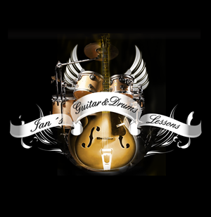 Logo Design by Daniele Muller for Ian's Guitar & Drum Lessons | Design #1918933