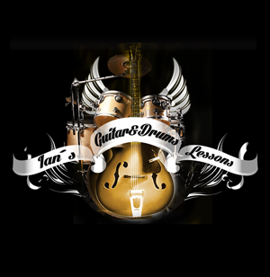 Logo Design by Daniele Muller for Ian's Guitar & Drum Lessons | Design: #1918936