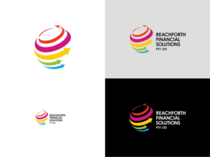 Logo Design by Fifoconsult for Reachforth Financial Solutions Pty Ltd | Design: #7770135