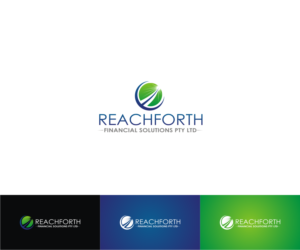 Logo Design by T I K H E - L M W for Reachforth Financial Solutions Pty Ltd | Design: #7690258